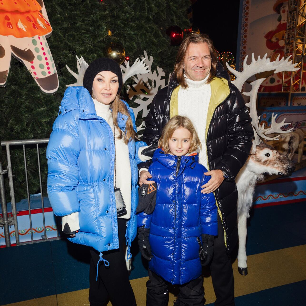 Дмитрий Маликов с женой Еленой и сыном Марком фото