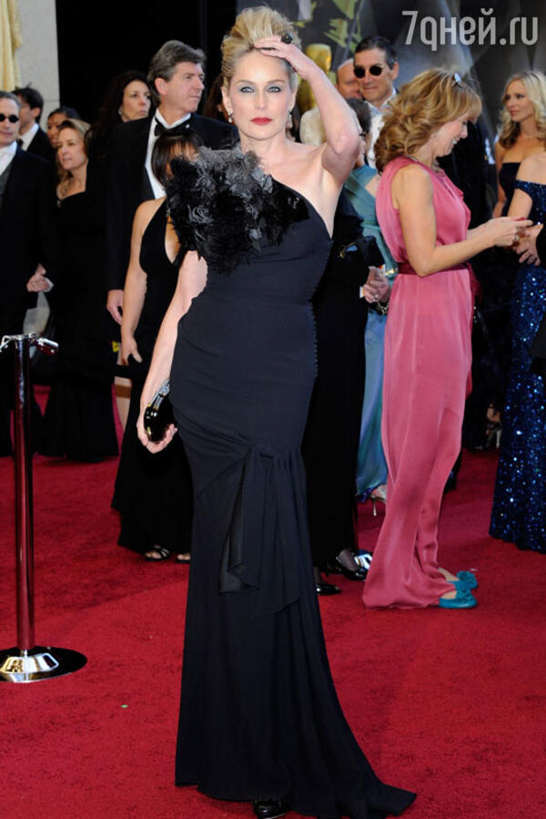 Шэрон Стоун на вручении премии Oscar, 2011 год