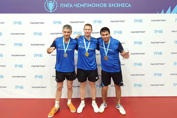 Теннисисты «Газпром-Медиа» одержали тотальную победу на престижном турнире