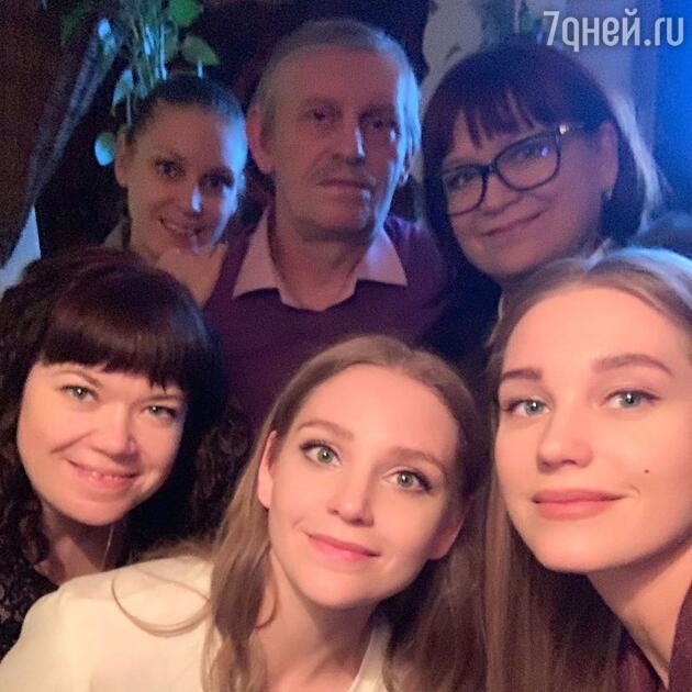 Кристина Асмус с семьей