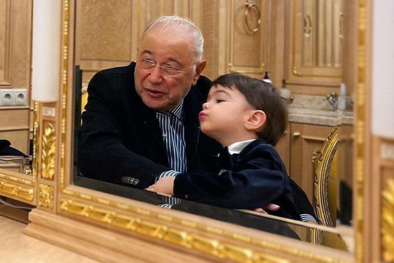 Евгений Петросян с сыном Ваганом