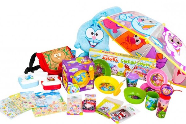 Разыгрываем подарочный набор от «Смешариков»