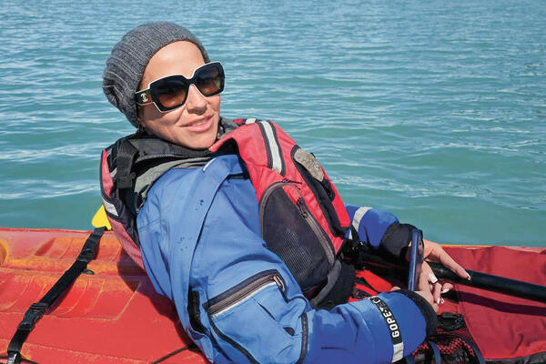 Барановская застряла в Антарктиде