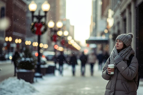 Дед Мороз не завез: почему отсутствие снега зимой опасно для психики