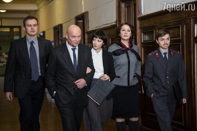 На съемках сериале "Операция "Сатана"