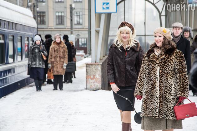 На съемках сериале "Операция "Сатана"