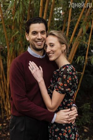 Бельгийская принцесса Мария Лаура с женихом - фото