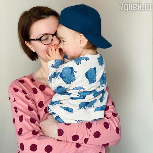 Татьяна Брухунова с сыном Ваганом