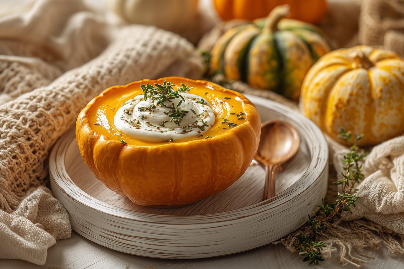 тыква, тыквенный суп