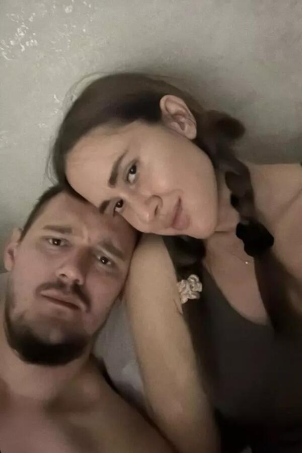 Татьяна Плаксина с возлюбленным
