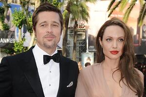 Брэд Питт увозит Анджелину Джоли и детей из Америки