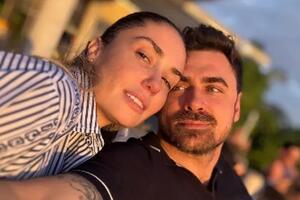 Беременная Муцениеце не стала переносить свадьбу с Дрангой — в ЗАГС с животом