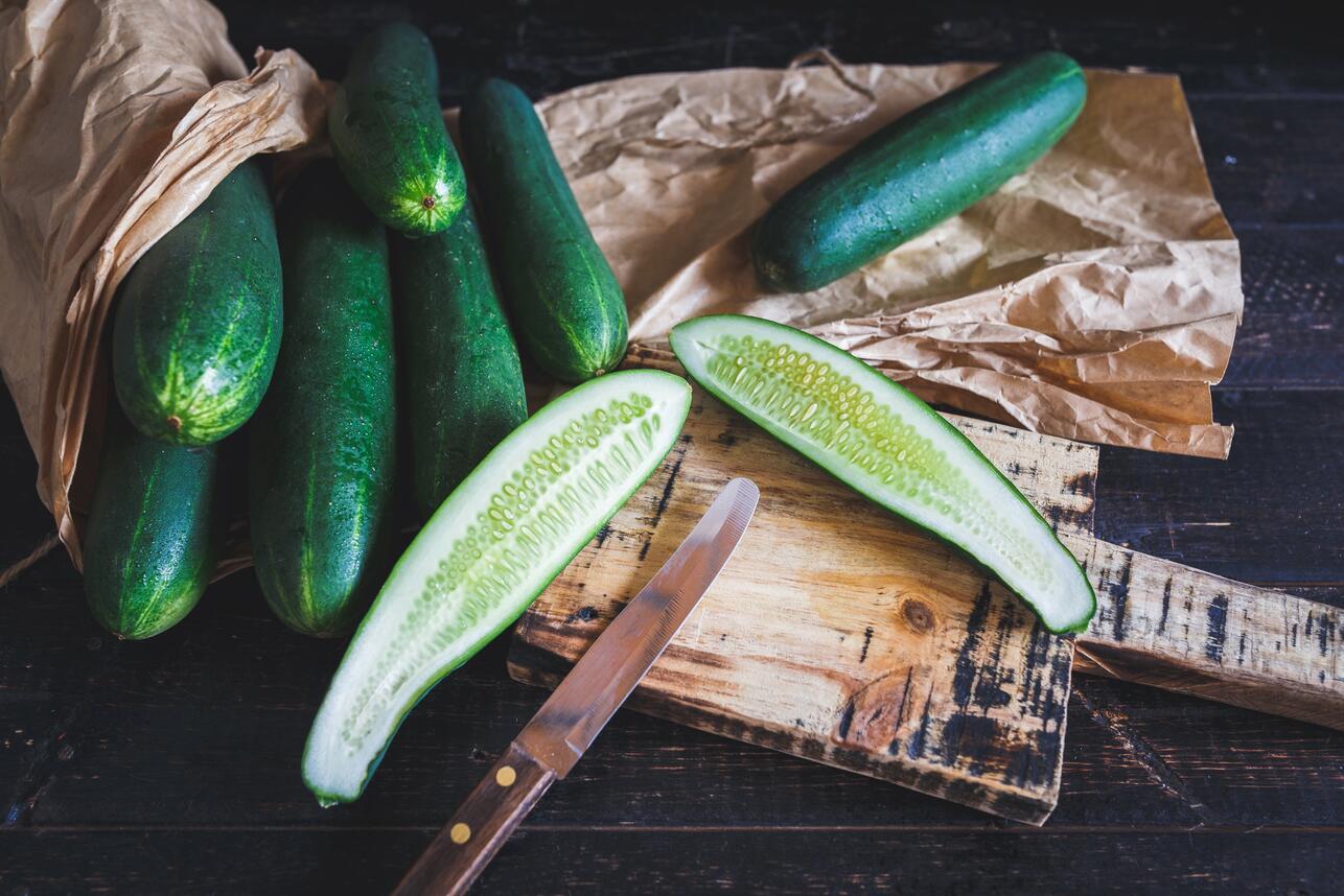 огурец, отрицательная калорийность, продукты для похудения, летние овощи, низкокалорийные продукты, здоровое питание, продукты для метаболизма, еда для похудения летом