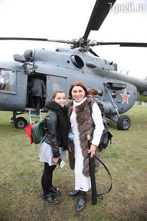 Роза Сябитова с дочкой Ксенией