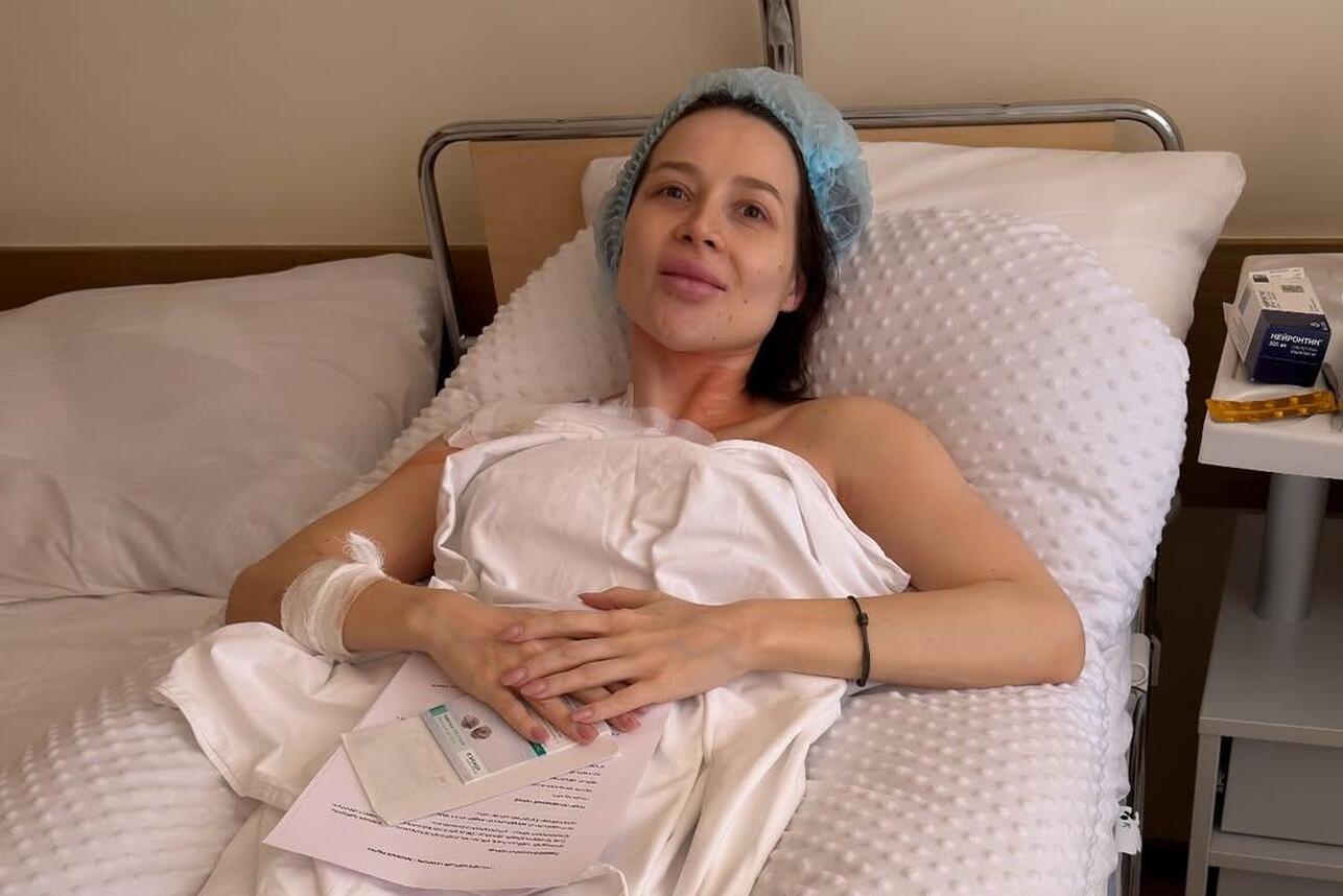 Валерия Чекалина в больнице