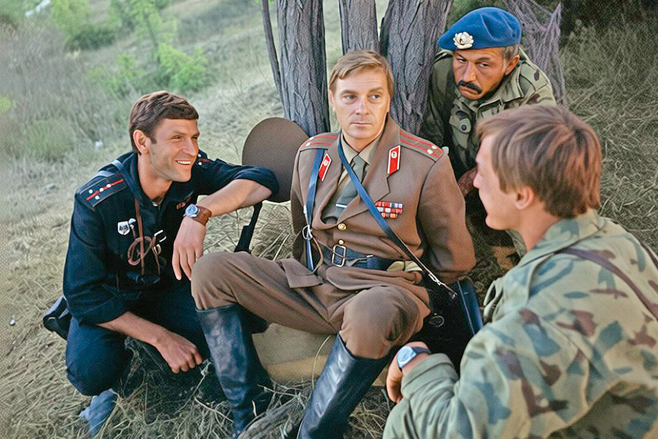 Р’Р°РґРёРј РЎРїРёСЂРёРґРѕРЅРѕРІ СЃ РђРЅР°С‚РѕР»РёРµРј РљСѓР·РЅРµС†РѕРІС‹Рј, РњРёС…Р°РµРј Р’РѕР»РѕРЅС‚РёСЂРѕРј Рё Р‘РѕСЂРёСЃРѕРј Р“Р°Р»РєРёРЅС‹Рј