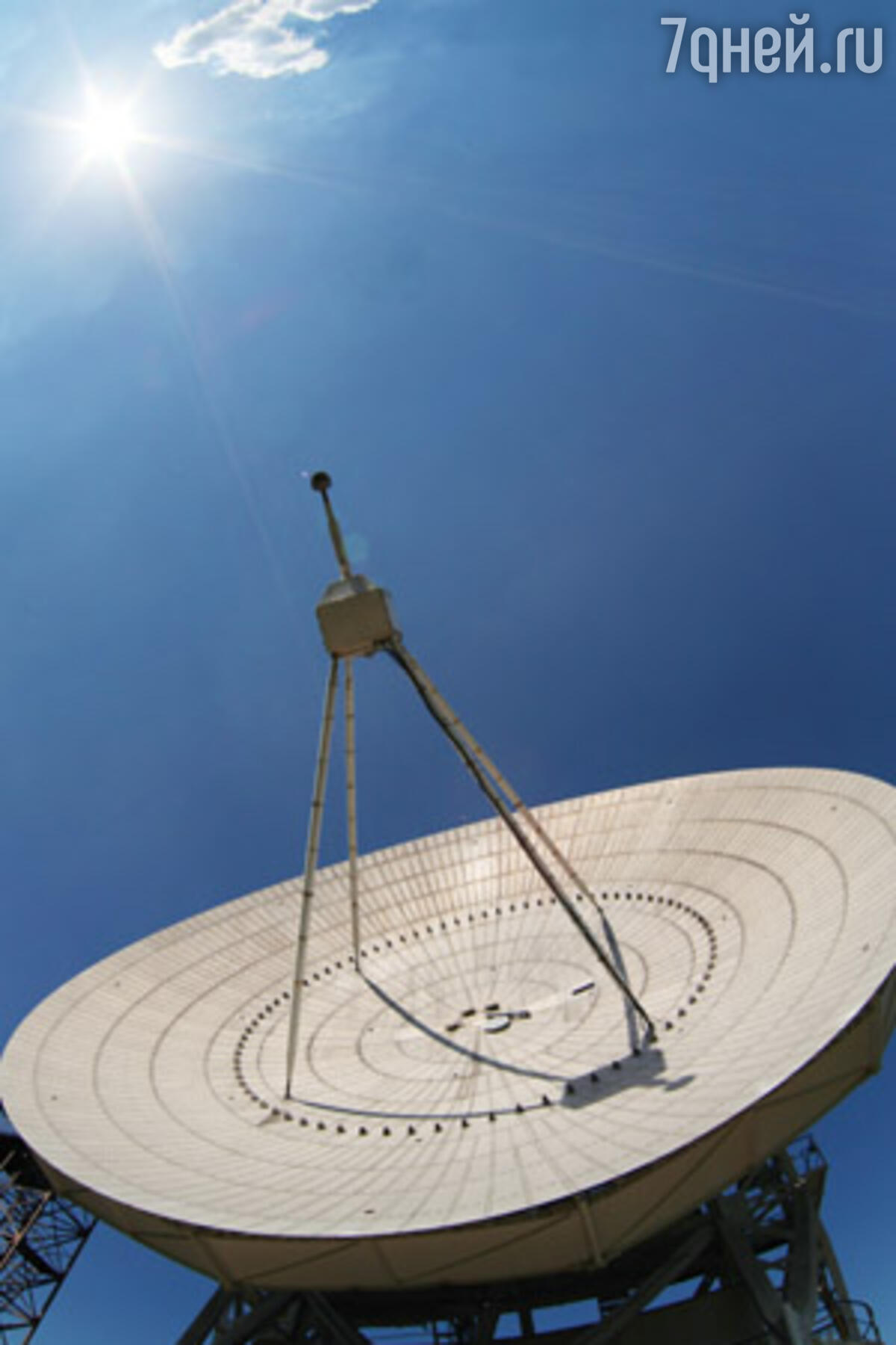 Основные части радиотелескопа