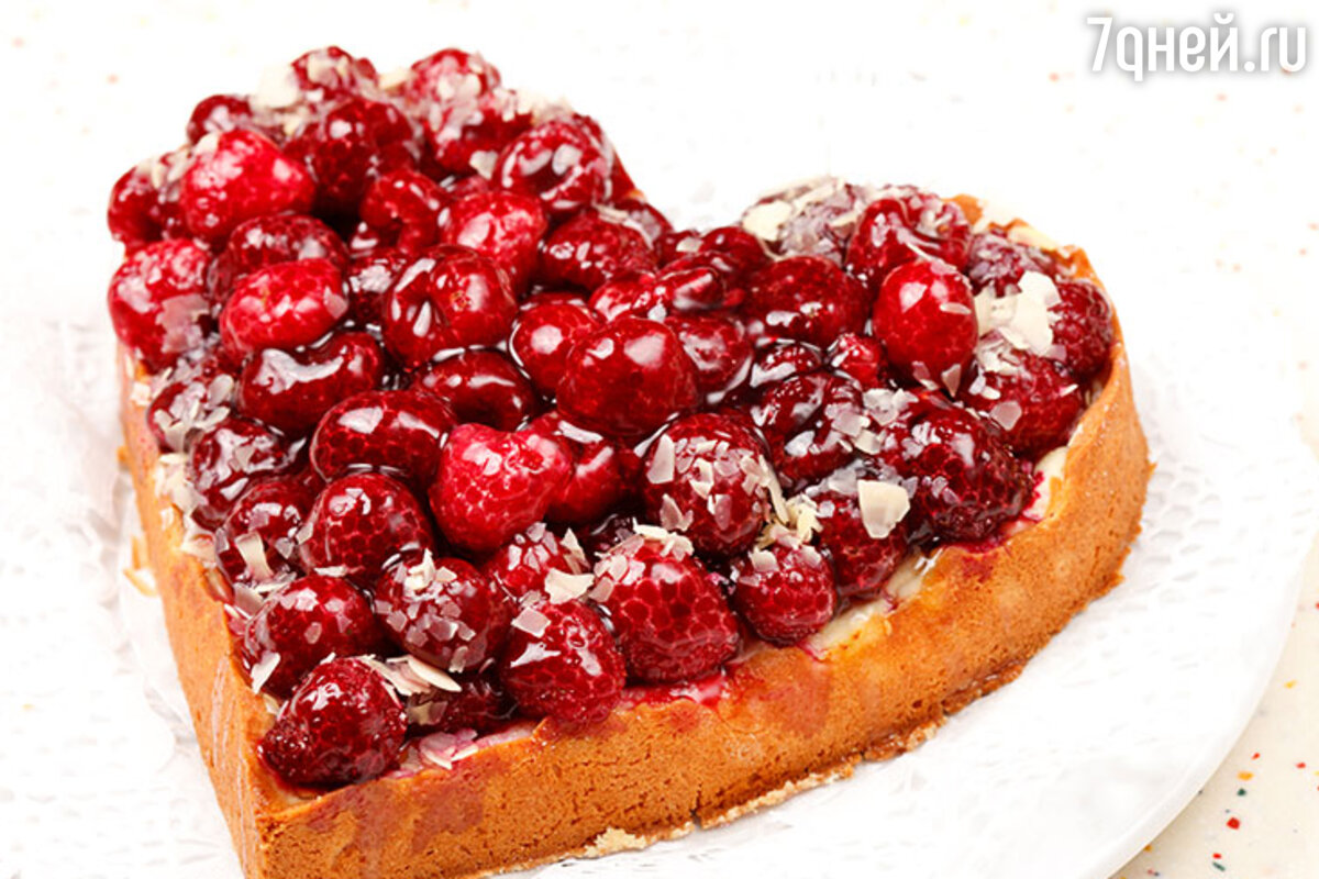 Торт для влюбленных на 14 февраля «Красный бархат» – пошаговый рецепт приготовления с фото