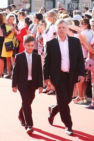 Игорь Ливанов с сыном