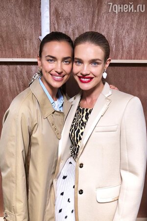 Ирина Шейк и Наталья Водянова