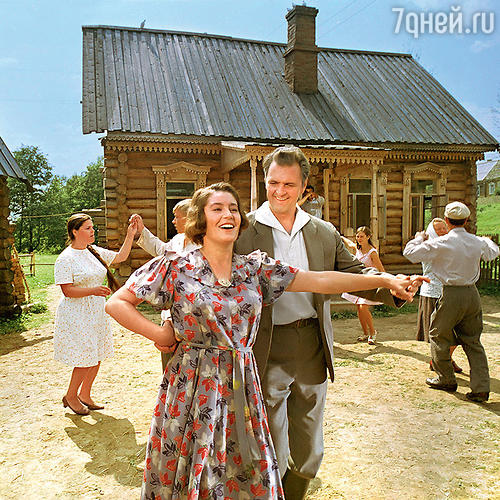 С Юрием Яковлевым в фильме «Судьба». 1977 г.