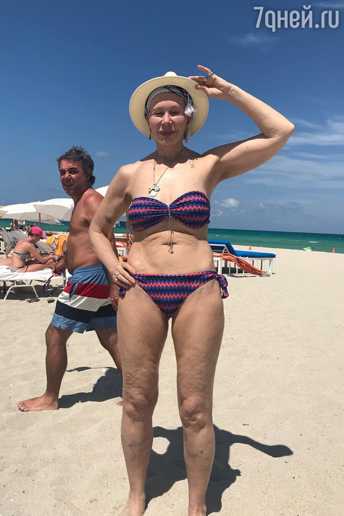 Актриса Татьяна Васильева смело опубликовала свое фото на пляже в бикини - Аргументы Недели
