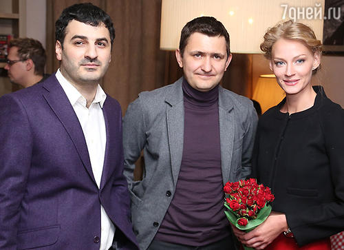 Режиссер Сарик Андреасян, продюсер Георгий Малков, Светлана Ходченкова