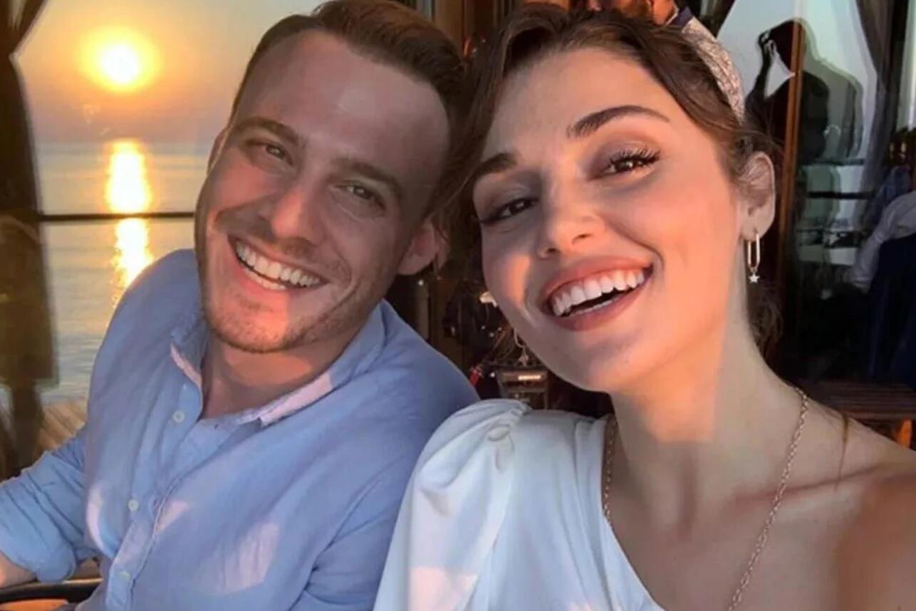 Керем Бюрсин и Ханде Эрчел фото