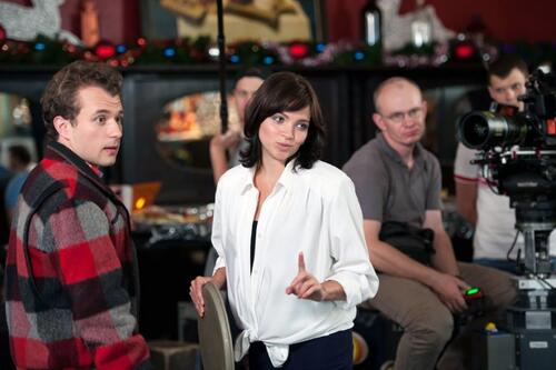 Интересное положение актрисы внесло коррективы в съемки нового сезона сериала