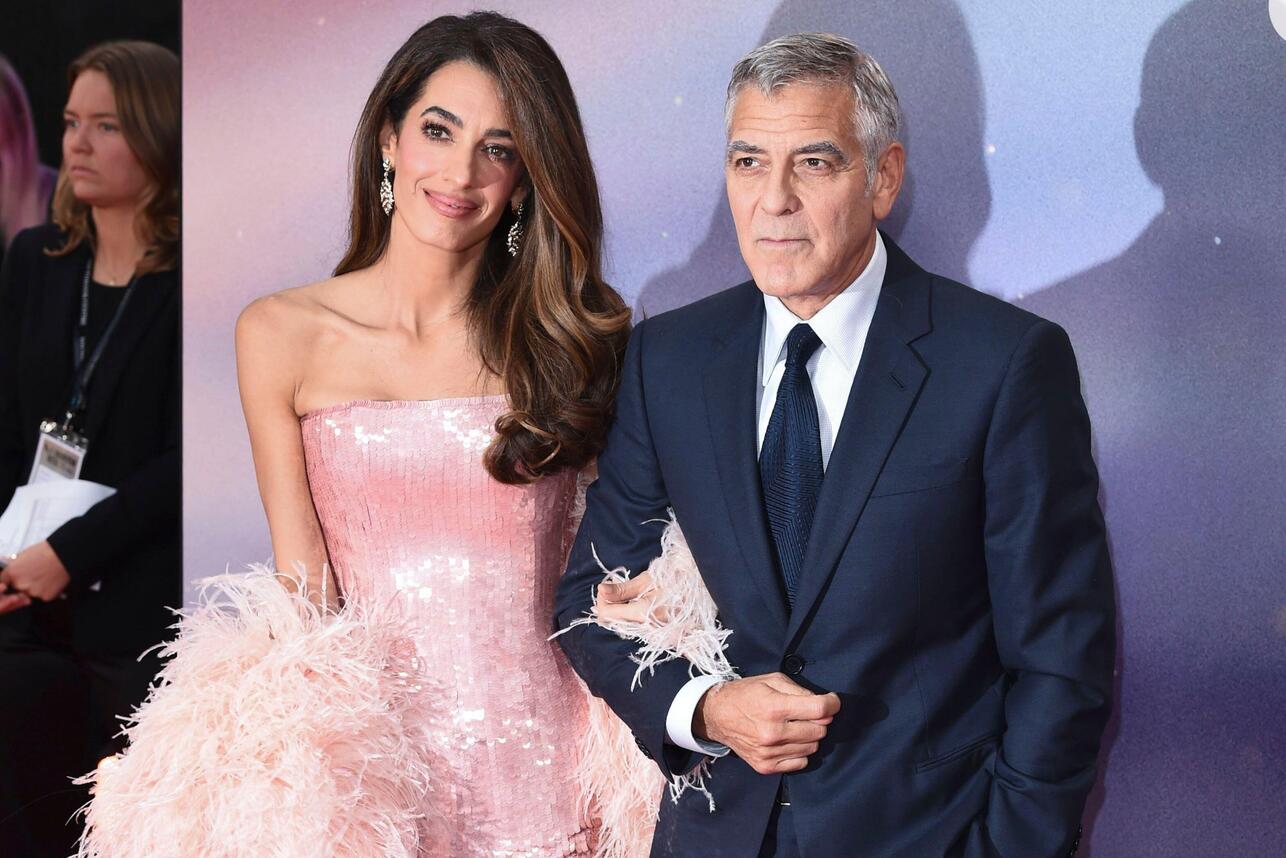 Джордж Клуни и его жена Амаль