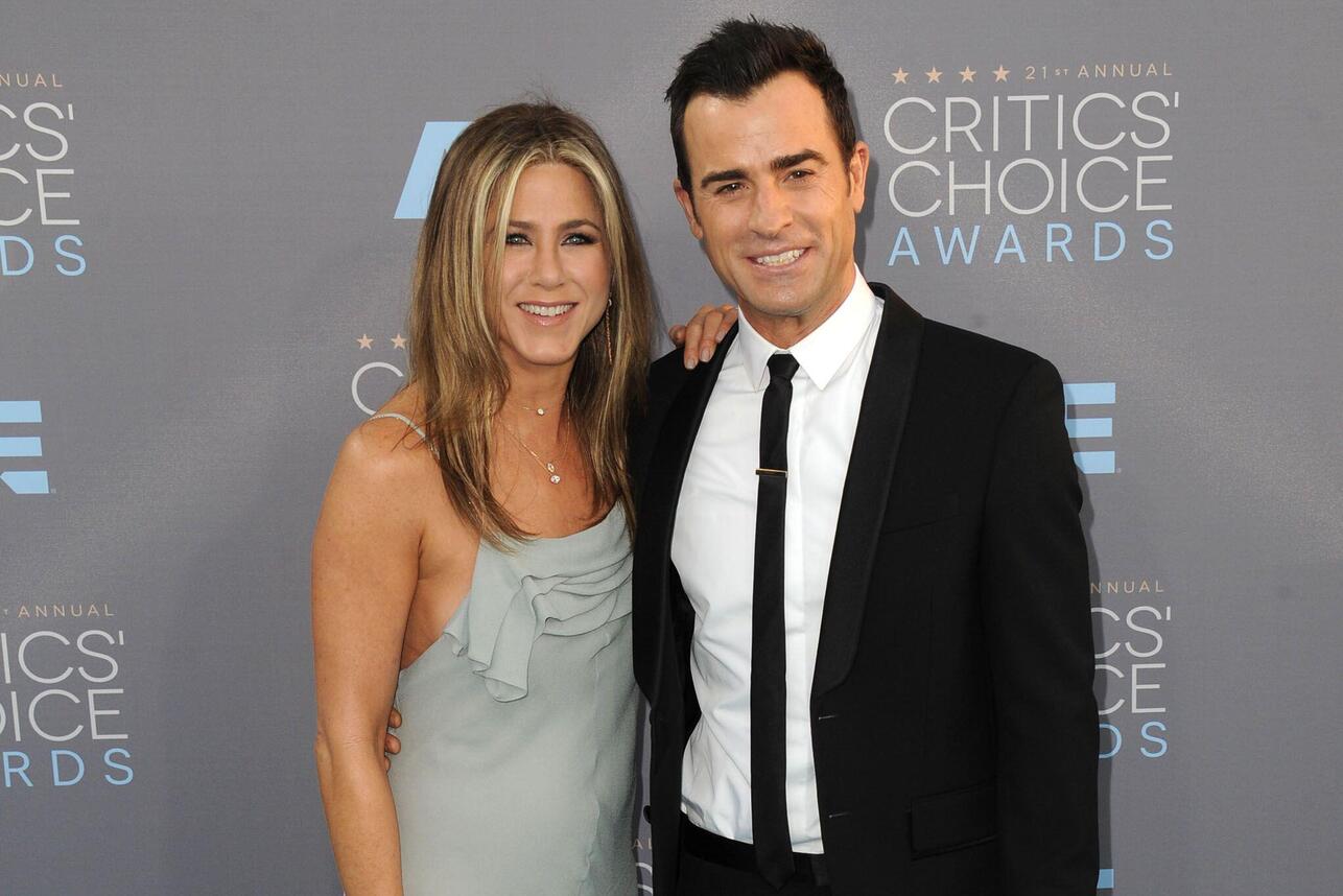 Дженнифер Энистон и Джастин Теру