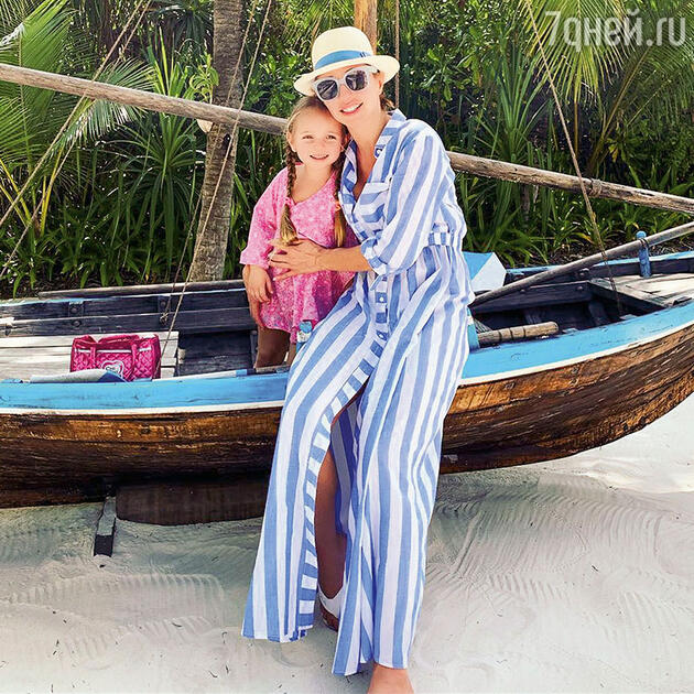 Татьяна Навка дочкой Надей