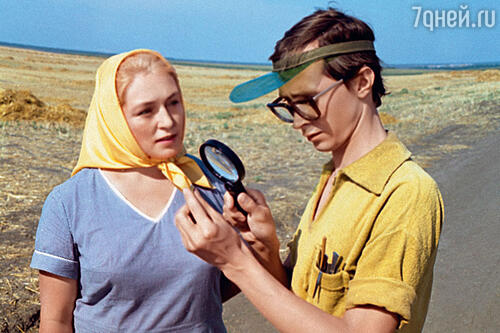 Лидия Федосеева-Шукшина и Николай Бурляев в фильме «Трын-трава». 1976 г.