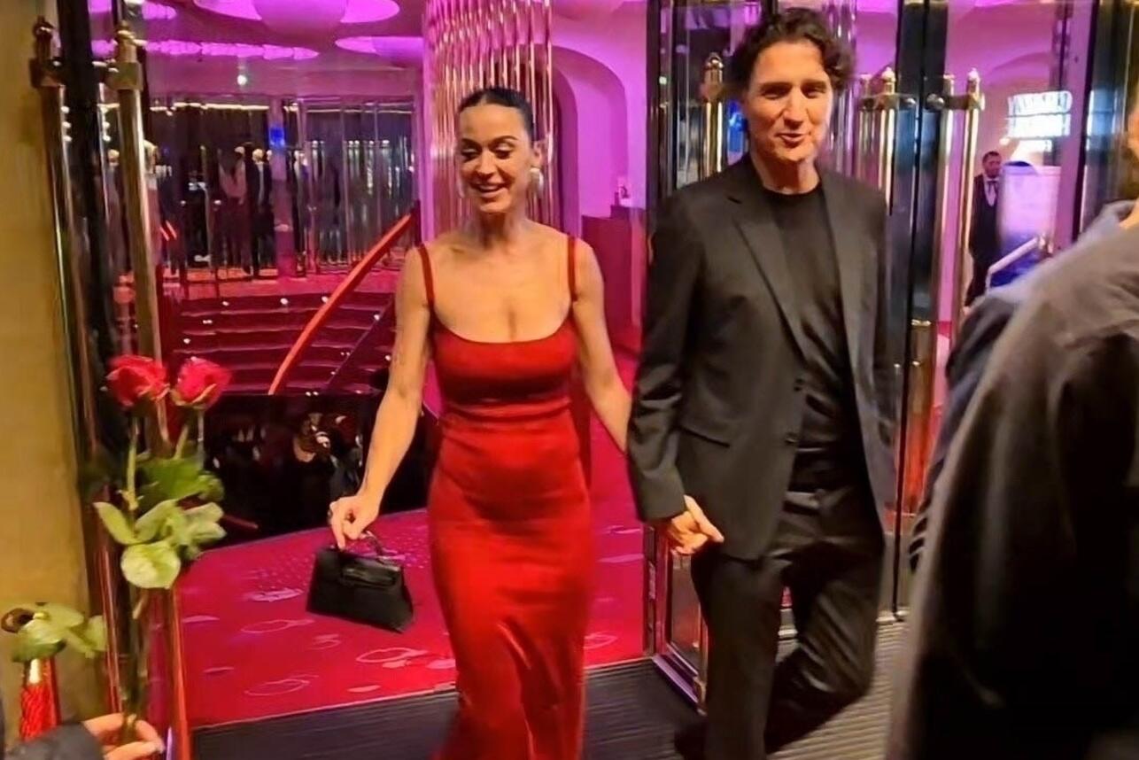 Кэти Перри и Джастин Трюдо