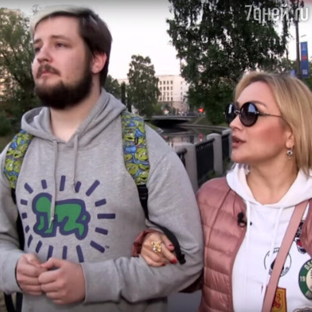 Татьяна Буланова с сыном Александром