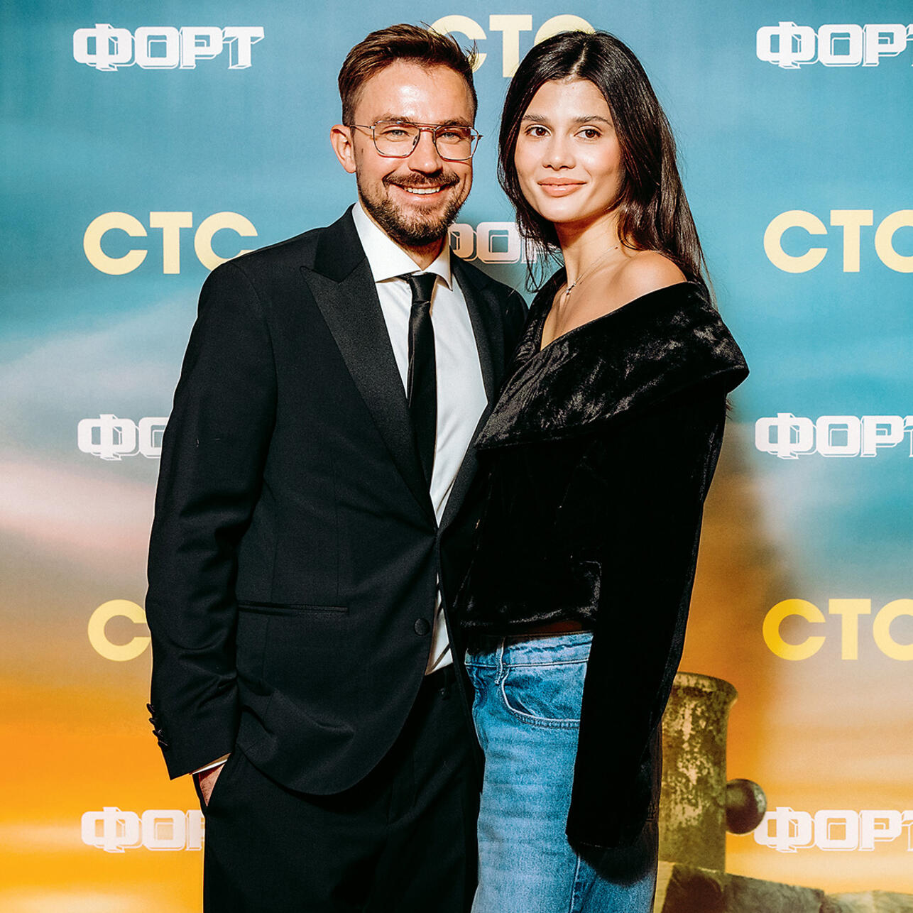 Александр Петров с женой