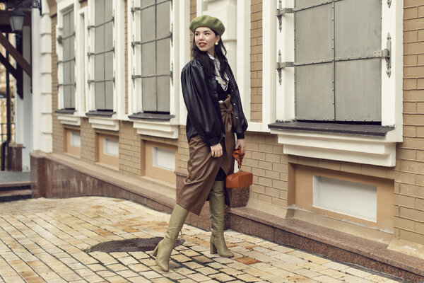 Как носить юбку зимой