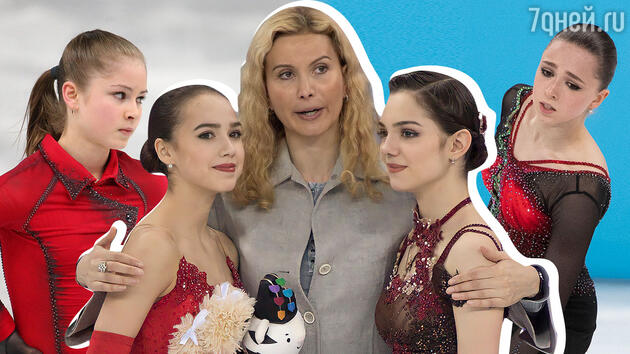 Алина Загитова, Евгения Медведева, Камила Валиева, Этери Тутберидзе и Юлия Липницкая фото Алина Загитова, Евгения Медведева, Камила Валиева, Этери Тутберидзе и Юлия Липницкая фото