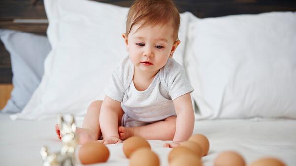 Яйца в рационе ребенка 