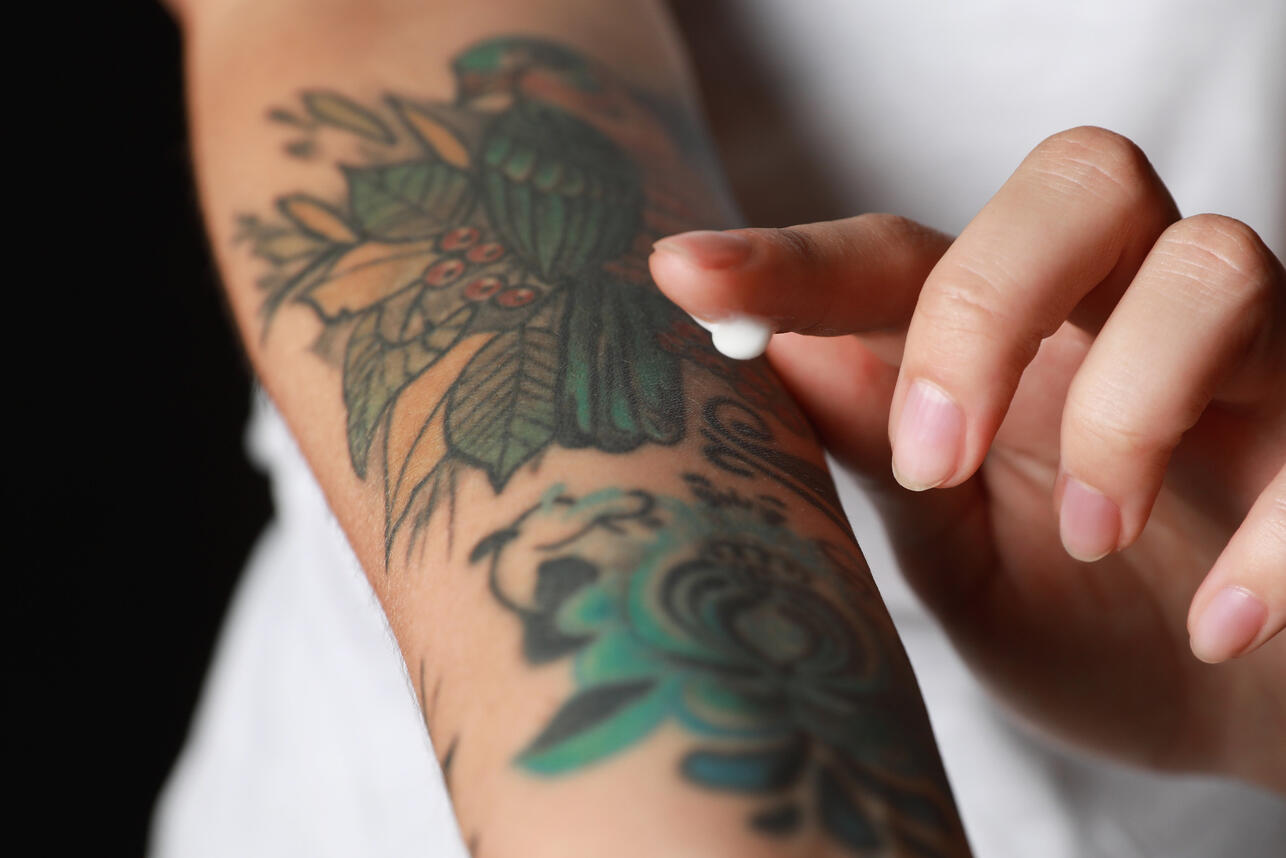 Интимные татуировки женские на лобке