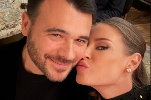 Эмин Агаларов с женой Аленой Гавриловой