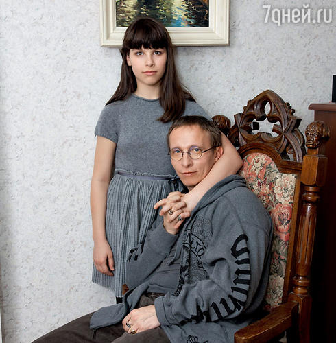 Иван Охлобыстин с дочерью Евдокией