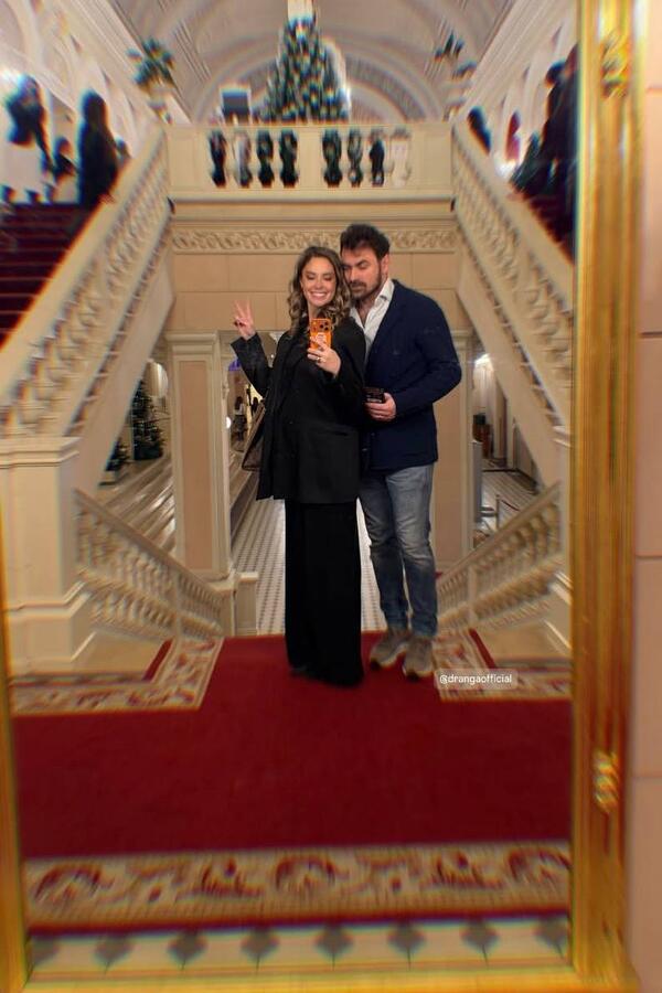 Агата Муцениеце и Петр Дранга