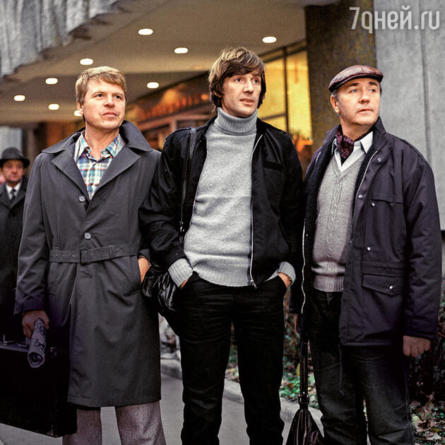 Михаил Кокшенов, Александр Абдулов и Леонид Куравлев Михаил Кокшенов, Александр Абдулов и Леонид Куравлев