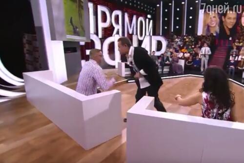 Вадим Казаченко и Андрей Ковалев в студии программы 