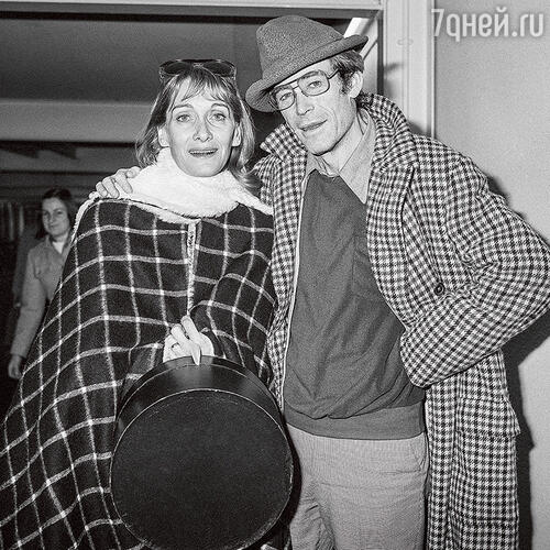 С женой Шан Филлипс. 1976 г.