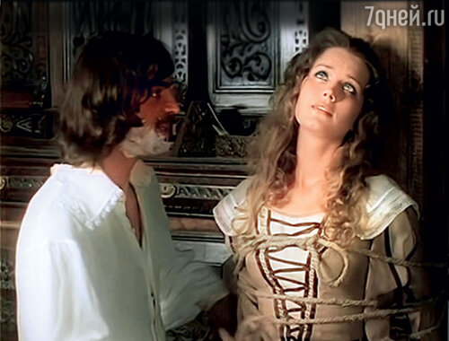 С Михаилом Боярским в фильме «Д’Артаньян и три мушкетера». 1978 г.