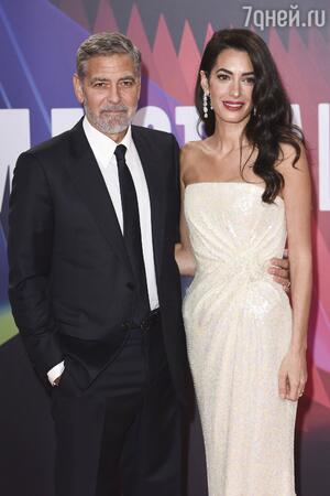Джордж и Амаль Клуни - фото
