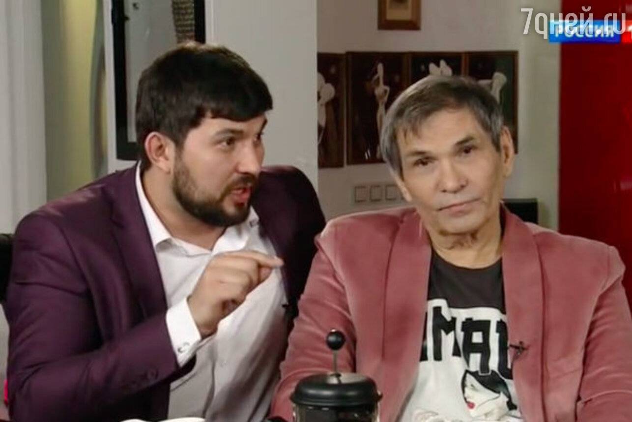 Бари Алибасов с сыном Бари