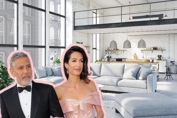 Звездный интерьер: оформляем квартиру в стиле нью-йоркских апартаментов Джорджа и Амаль Клуни